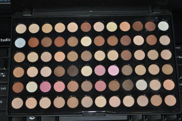 Paleta de 72 cores Nude
